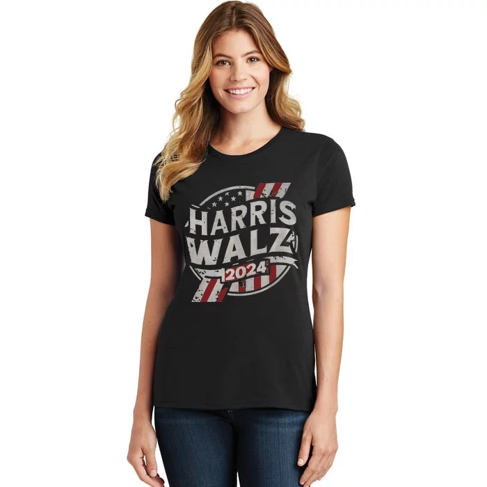 Kamala Harris Tim Walz Waltz 2024 Women's T-Shirt