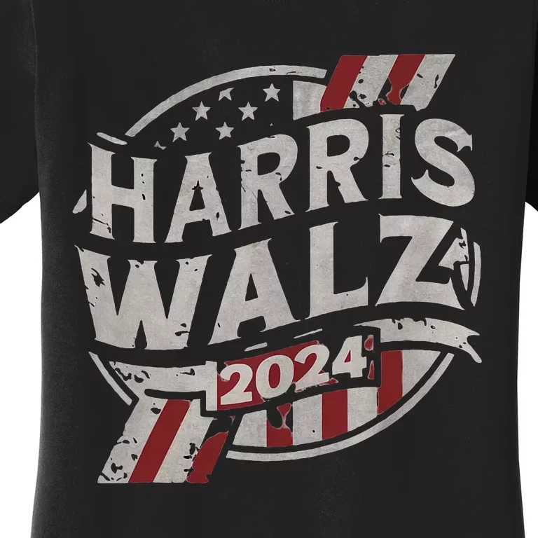 Kamala Harris Tim Walz Waltz 2024 Women's T-Shirt