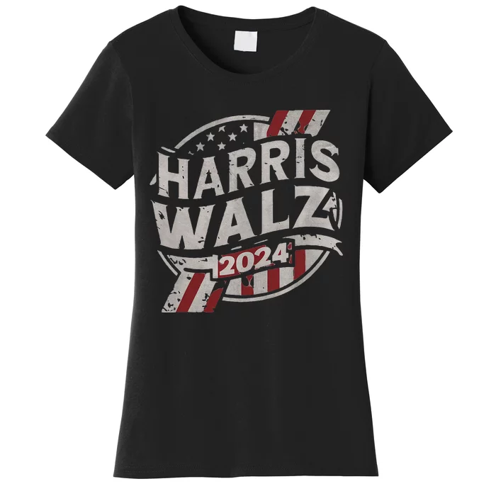 Kamala Harris Tim Walz Waltz 2024 Women's T-Shirt