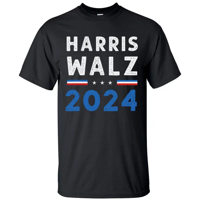 Kamala Harris Tim Walz Ticket 2024 Tall T-Shirt