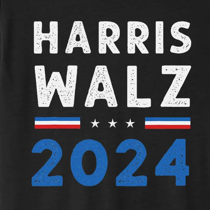 Kamala Harris Tim Walz Ticket 2024 ChromaSoft Performance T-Shirt