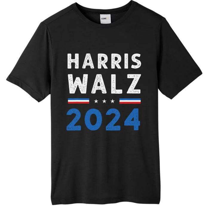 Kamala Harris Tim Walz Ticket 2024 ChromaSoft Performance T-Shirt