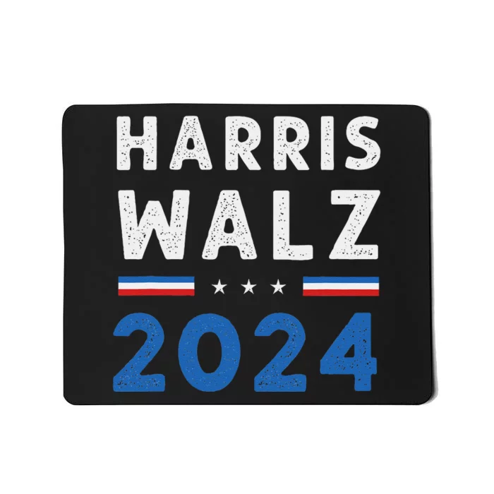 Kamala Harris Tim Walz Ticket 2024 Mousepad