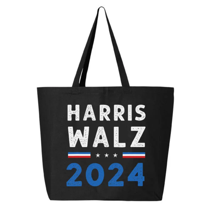 Kamala Harris Tim Walz Ticket 2024 25L Jumbo Tote