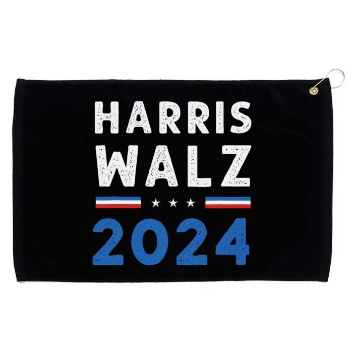 Kamala Harris Tim Walz Ticket 2024 Grommeted Golf Towel