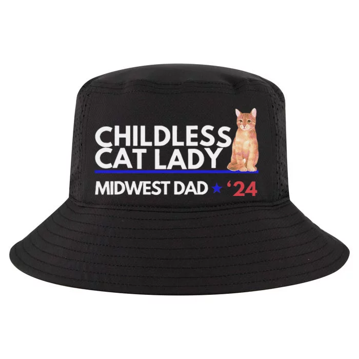 Kamala Harris Tim Walz Harris Waltz 2024 Midwest Dad Cool Comfort Performance Bucket Hat