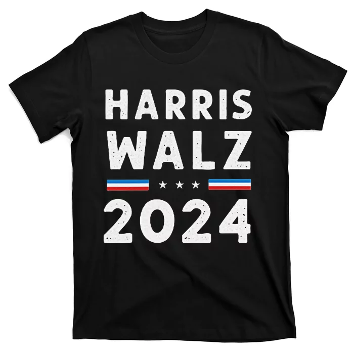 Kamala Harris Tim Walz Ticket 2024 Election T-Shirt