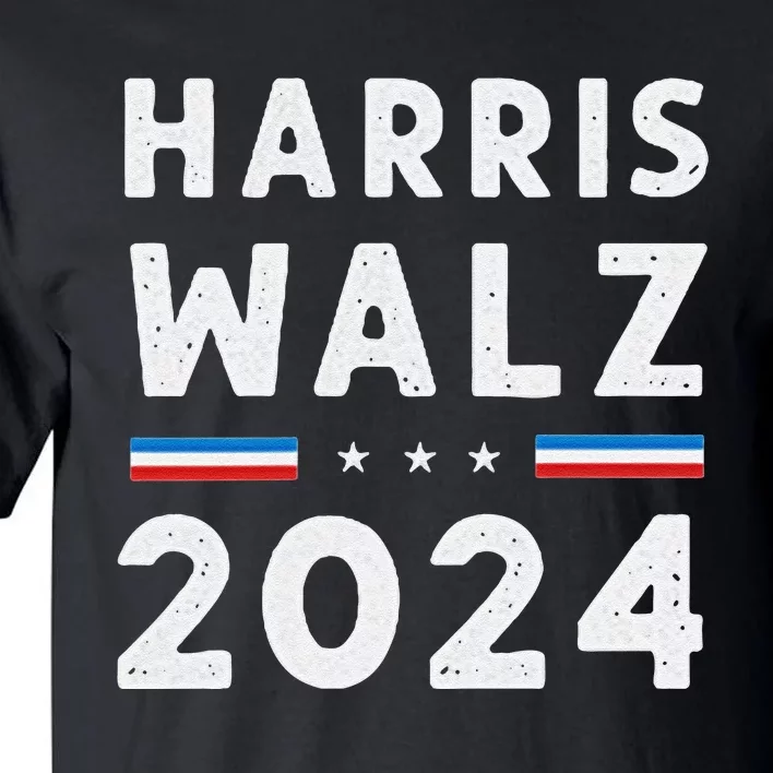 Kamala Harris Tim Walz Ticket 2024 Election Tall T-Shirt