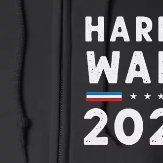 Kamala Harris Tim Walz Ticket 2024 Election Full Zip Hoodie