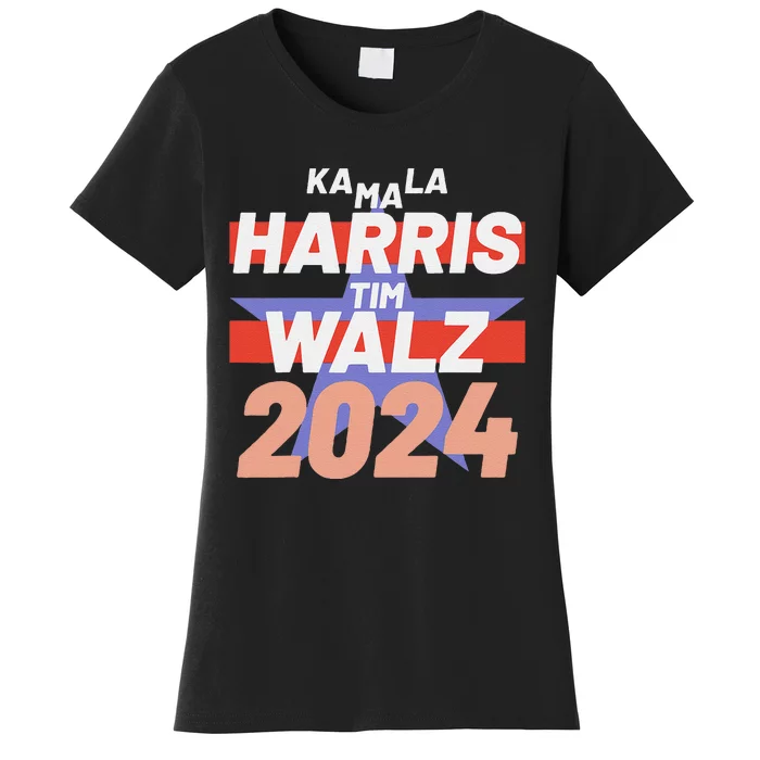 Kamala Harris Tim Walz Usa Presidential Election 2024 Women's T-Shirt