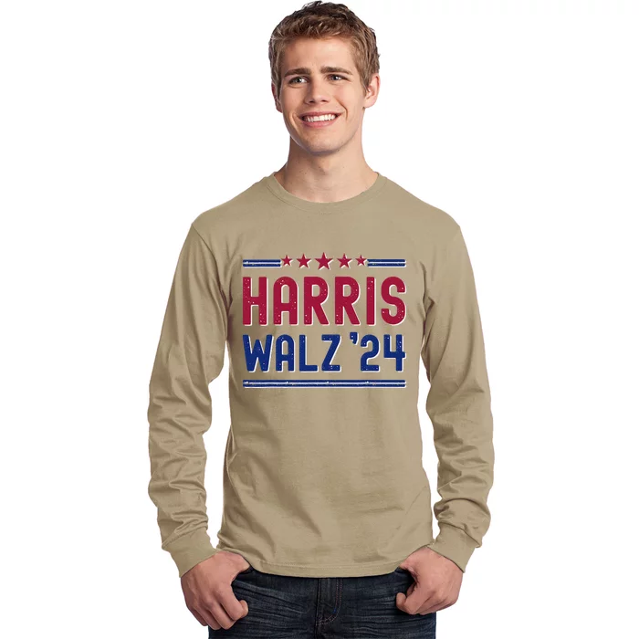 Kamala Harris Tim Walz Waltz Election Party Wear Long Sleeve Shirt