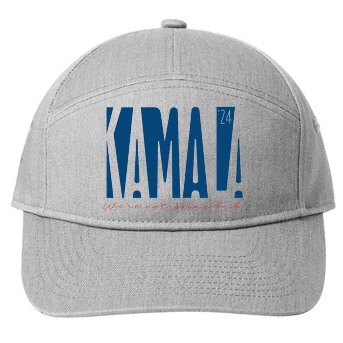 Kamala Harris Tim Walz 2024 7-Panel Snapback Hat