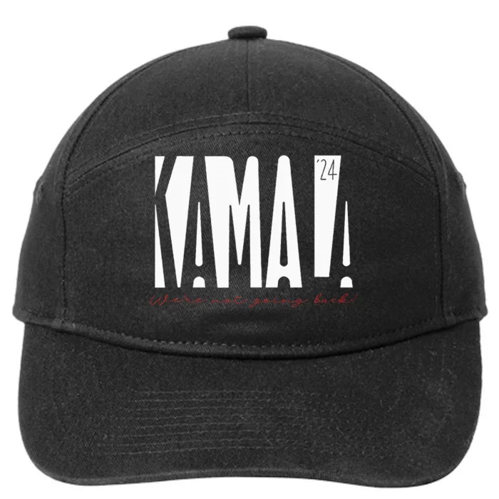 Kamala Harris Tim Walz 2024 7-Panel Snapback Hat