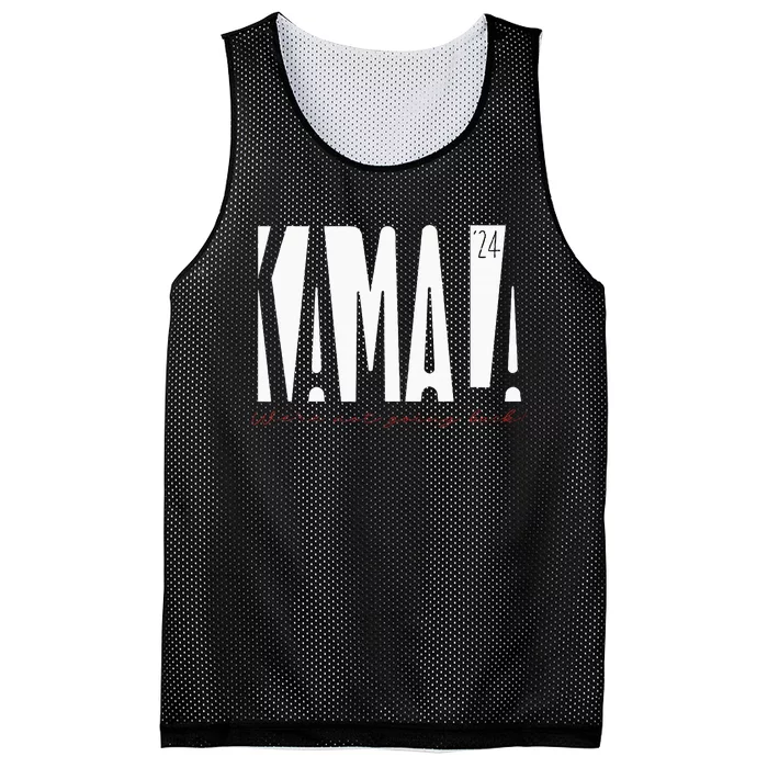 Kamala Harris Tim Walz 2024 Mesh Reversible Basketball Jersey Tank