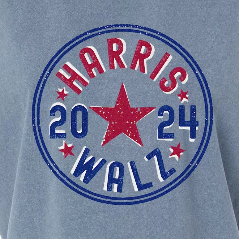 Kamala Harris Tim Walz Waltz Election Party Wear Garment-Dyed Women's Muscle Tee