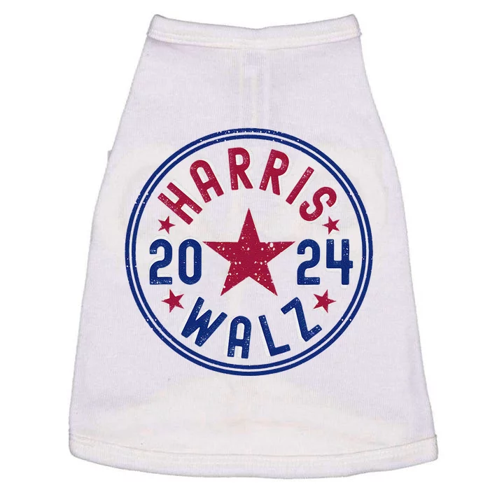 Kamala Harris Tim Walz Waltz Election Party Wear Doggie Tank