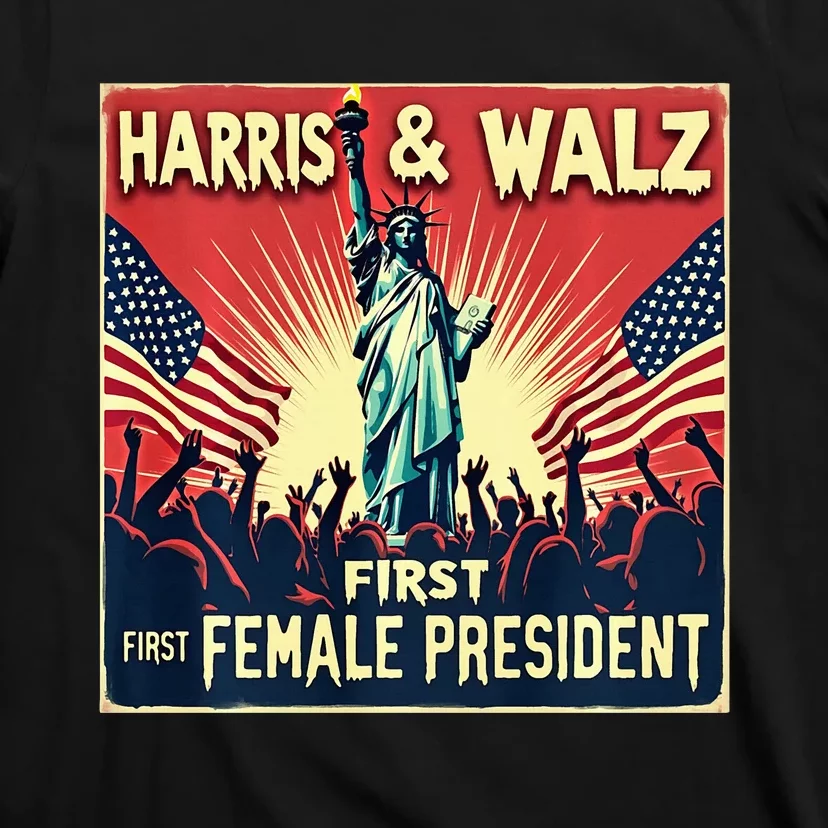 Kamala Harris Tim Walz 2024 Election T-Shirt