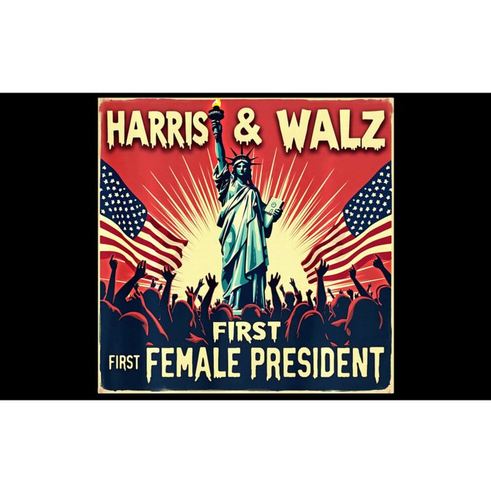 Kamala Harris Tim Walz 2024 Election Bumper Sticker