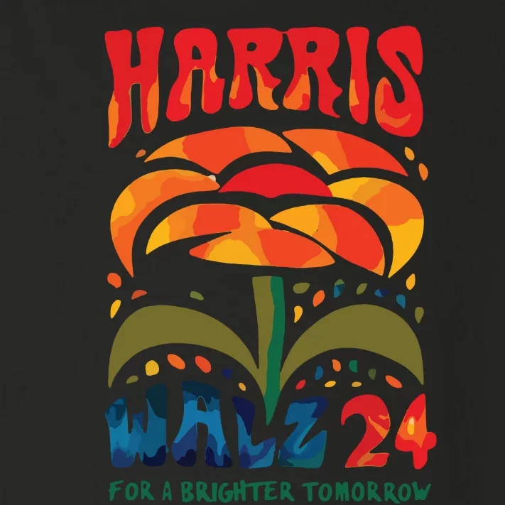 Kamala Harris Tim Walz 2024 Peace Lgbt Harris Walz Waltz Toddler Long Sleeve Shirt