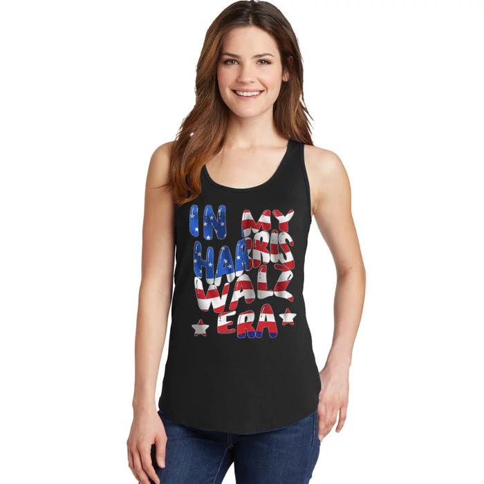 Kamala Harris Tim Walz Waltz Election Party Wear Ladies Essential Tank