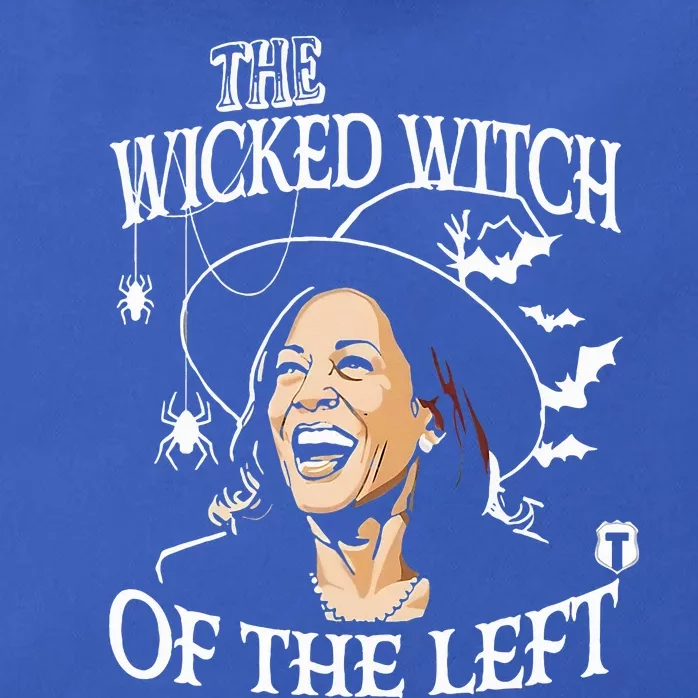 Kamala Harris – The Wicked Witch Of The Left Halloween Zip Tote Bag