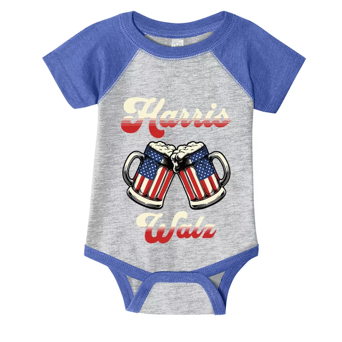 Kamala Harris Tim Walz Waltz Infant Baby Jersey Bodysuit