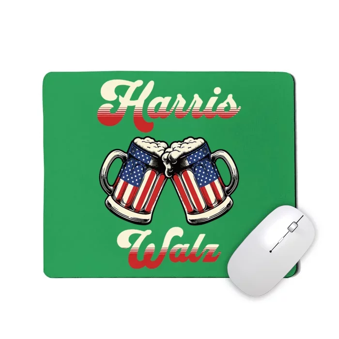 Kamala Harris Tim Walz Waltz Mousepad