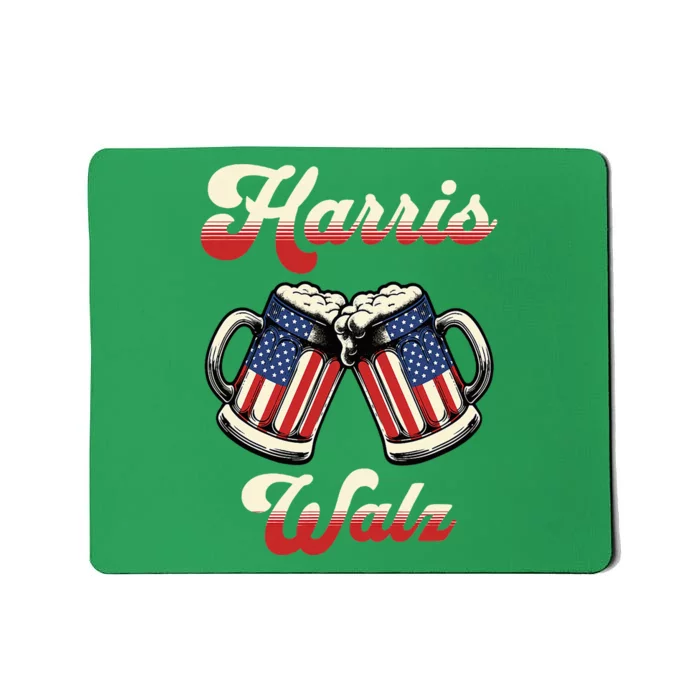 Kamala Harris Tim Walz Waltz Mousepad