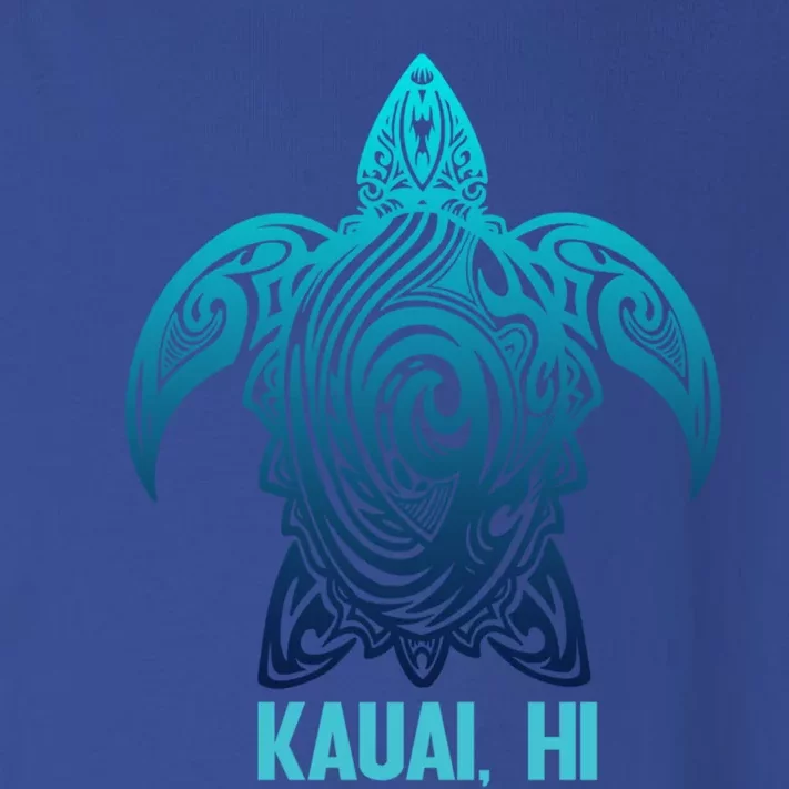 Kauai Hawaii Tribal Sea Turtle Hawaiian Surfer Scuba Diving Gift Toddler Long Sleeve Shirt