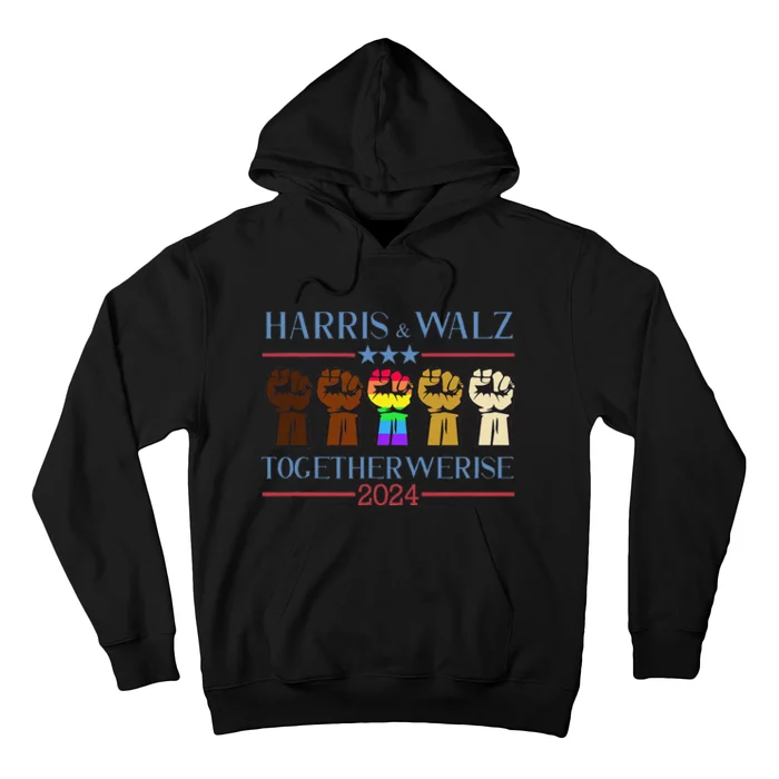 Kamala Harris Tim Walz 2024 Election Lgbt Harris Walz Waltz Gift Hoodie