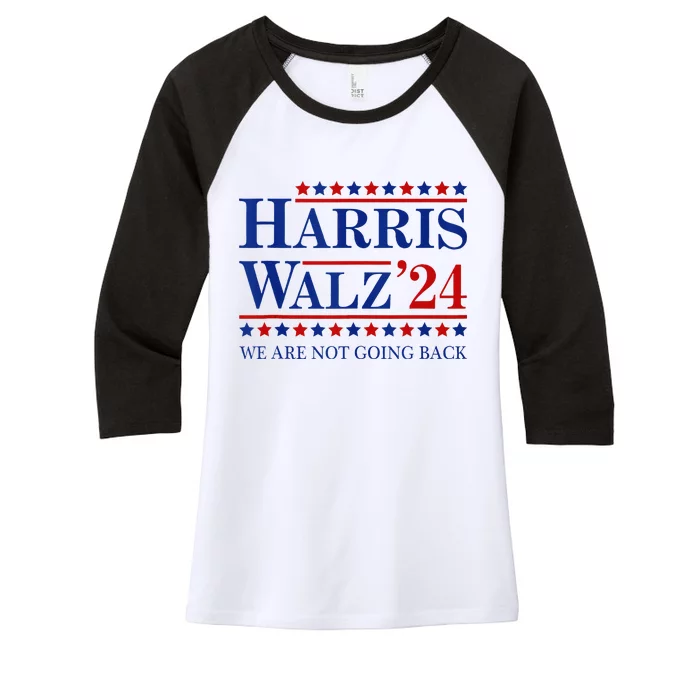 Kamala Harris Tim Walz Waltz Gift Women's Tri-Blend 3/4-Sleeve Raglan Shirt