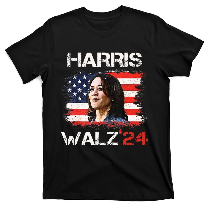 Kamala Harris Tim Walz Waltz T-Shirt