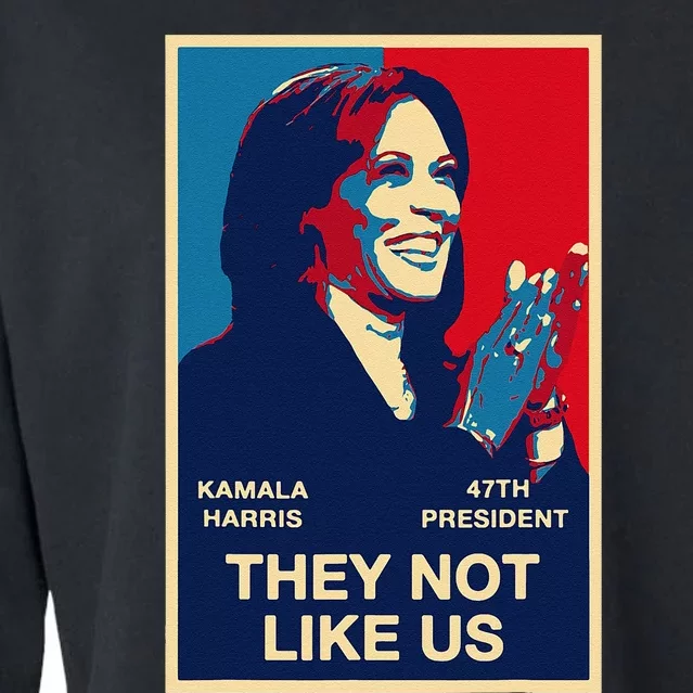 Kamala Harris They Not Like Us Gift Cropped Pullover Crew