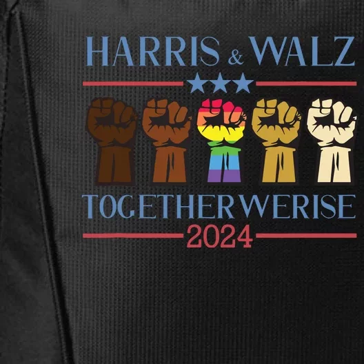 Kamala Harris Tim Walz 2024 Election Lgbt Harris Walz Waltz City Backpack