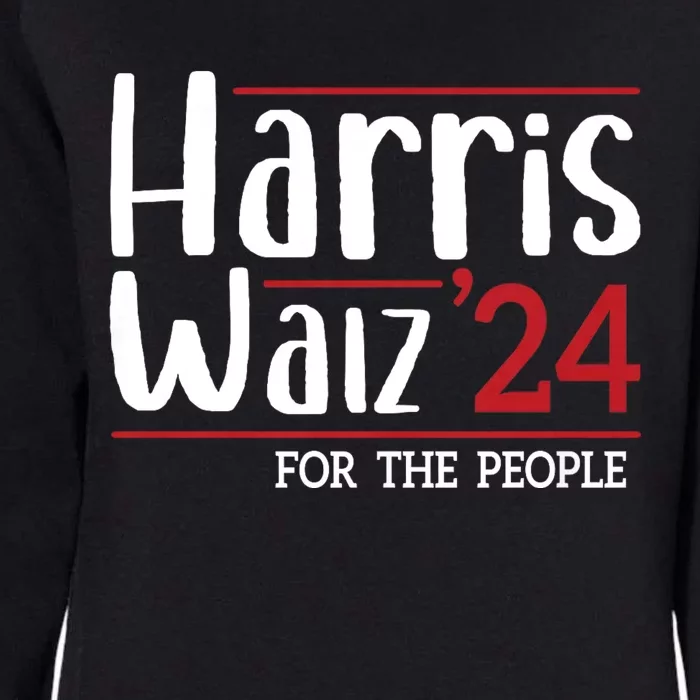 Kamala Harris Tim Walz 2024 Harris Walz 2024 Harris Waltz 2024 Womens California Wash Sweatshirt