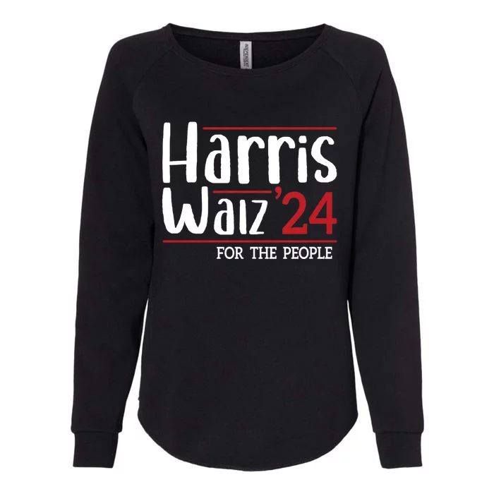 Kamala Harris Tim Walz 2024 Harris Walz 2024 Harris Waltz 2024 Womens California Wash Sweatshirt