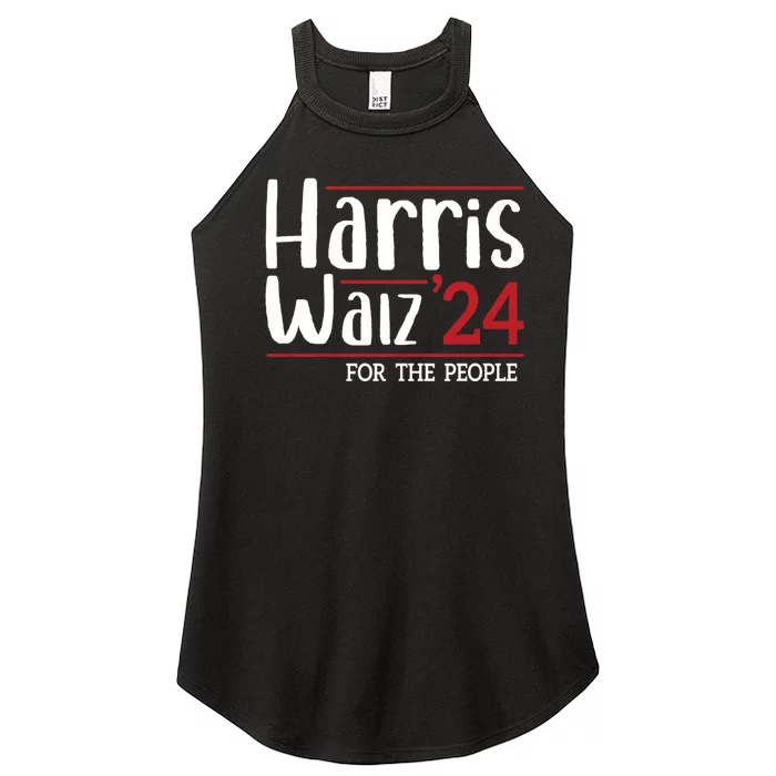 Kamala Harris Tim Walz 2024 Harris Walz 2024 Harris Waltz 2024 Women’s Perfect Tri Rocker Tank