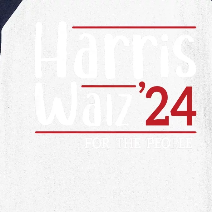 Kamala Harris Tim Walz 2024 Harris Walz 2024 Harris Waltz 2024 Baseball Sleeve Shirt