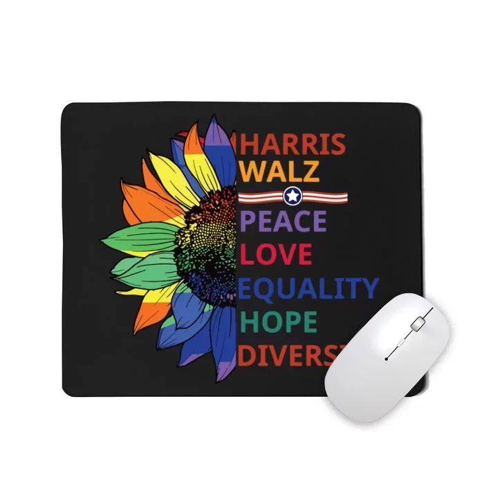 Kamala Harris Tim Walz Waltz Mousepad