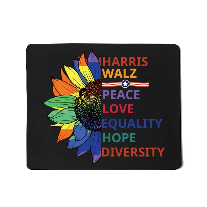 Kamala Harris Tim Walz Waltz Mousepad