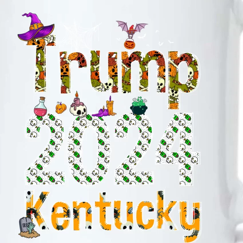 Kentucky Halloween Trump 2024 Election Gift Black Color Changing Mug