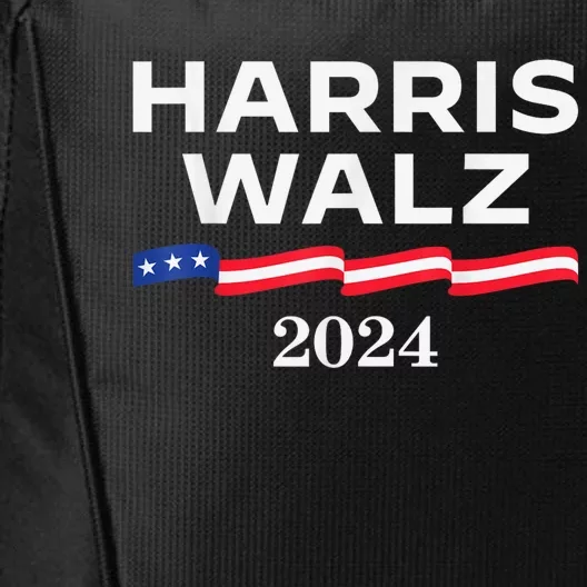 Kamala Harris Tim Walz Waltz City Backpack