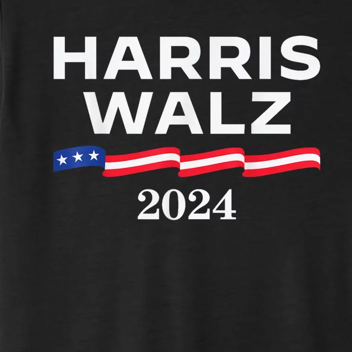 Kamala Harris Tim Walz Waltz ChromaSoft Performance T-Shirt