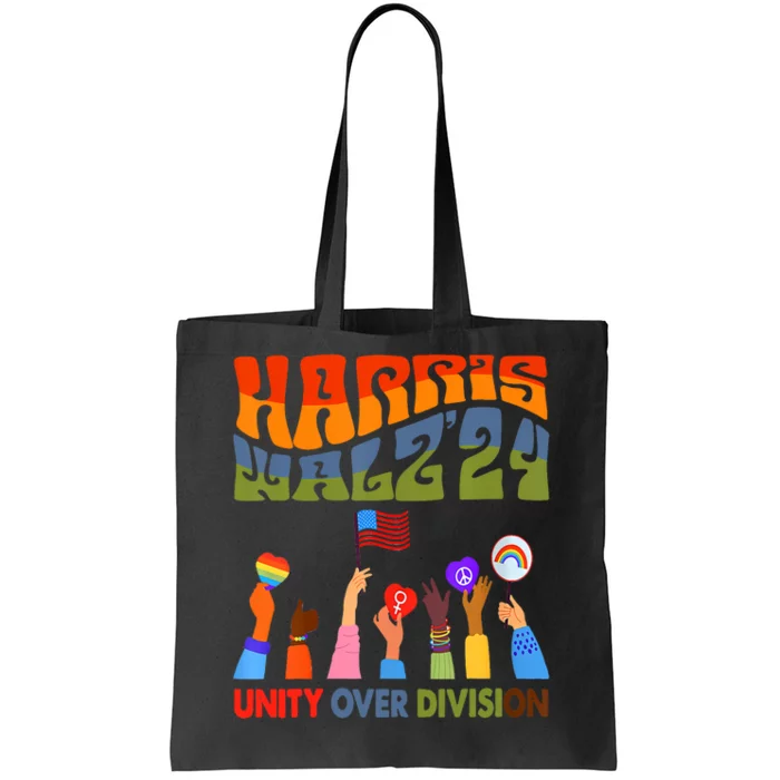 Kamala Harris Tim Walz Waltz Boho Aesthetic Tote Bag