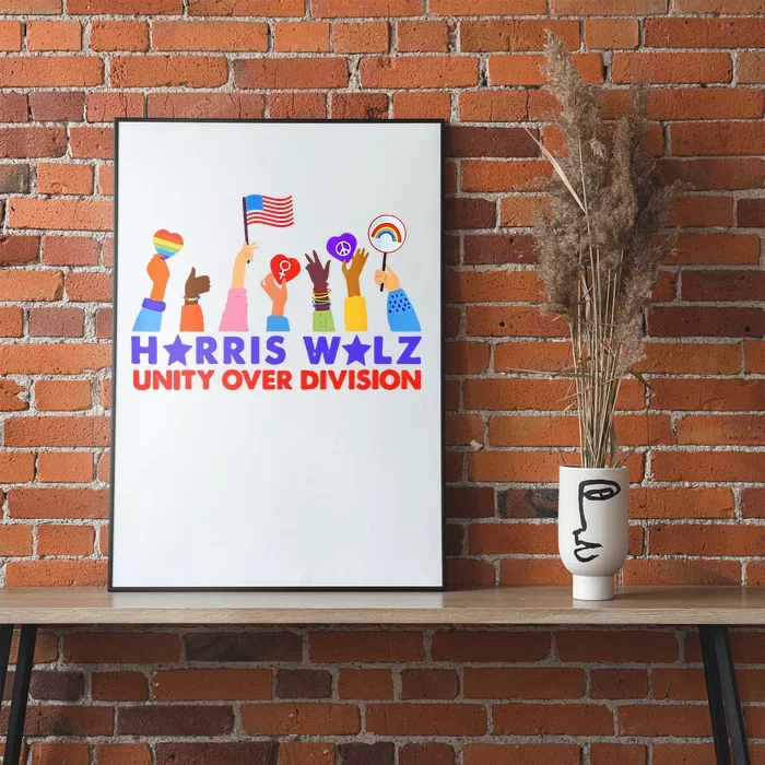 Kamala Harris Tim Walz Walz Boho Aesthetic Poster