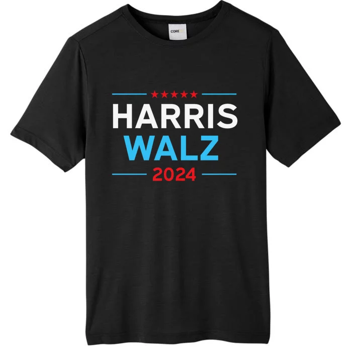 Kamala Harris Tim Walz Waltz Harris Walz 2024 President Vp ChromaSoft Performance T-Shirt