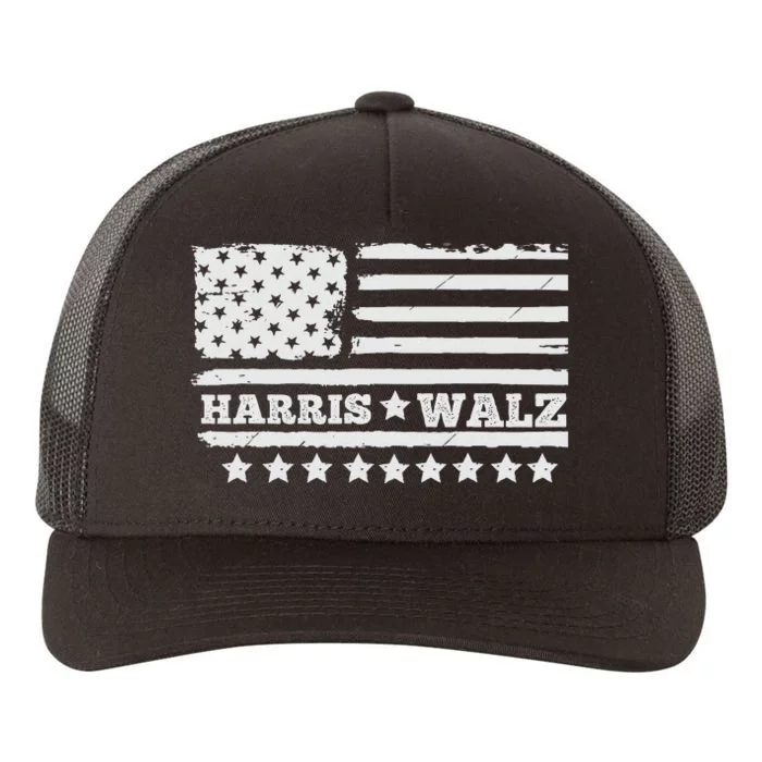 Kamala Harris Tim Walz Waltz Yupoong Adult 5-Panel Trucker Hat