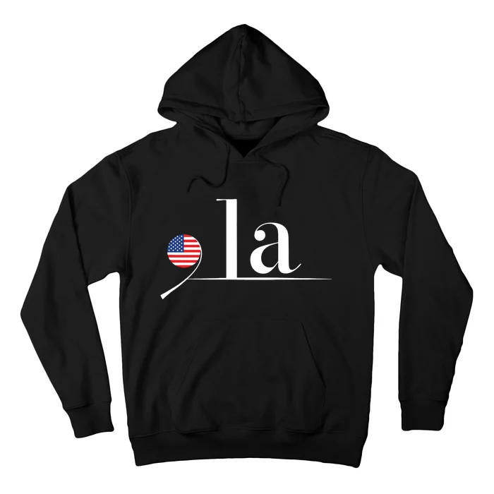 Kamala Harris Us Flag Hoodie