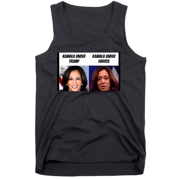 Kamala Harris Under Trump Funny Trump Supporter Tank Top