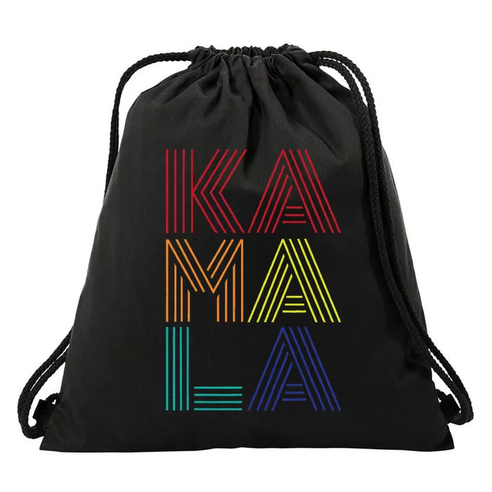 Kamala Harris Vice President Love Kamala Funny Gift Drawstring Bag